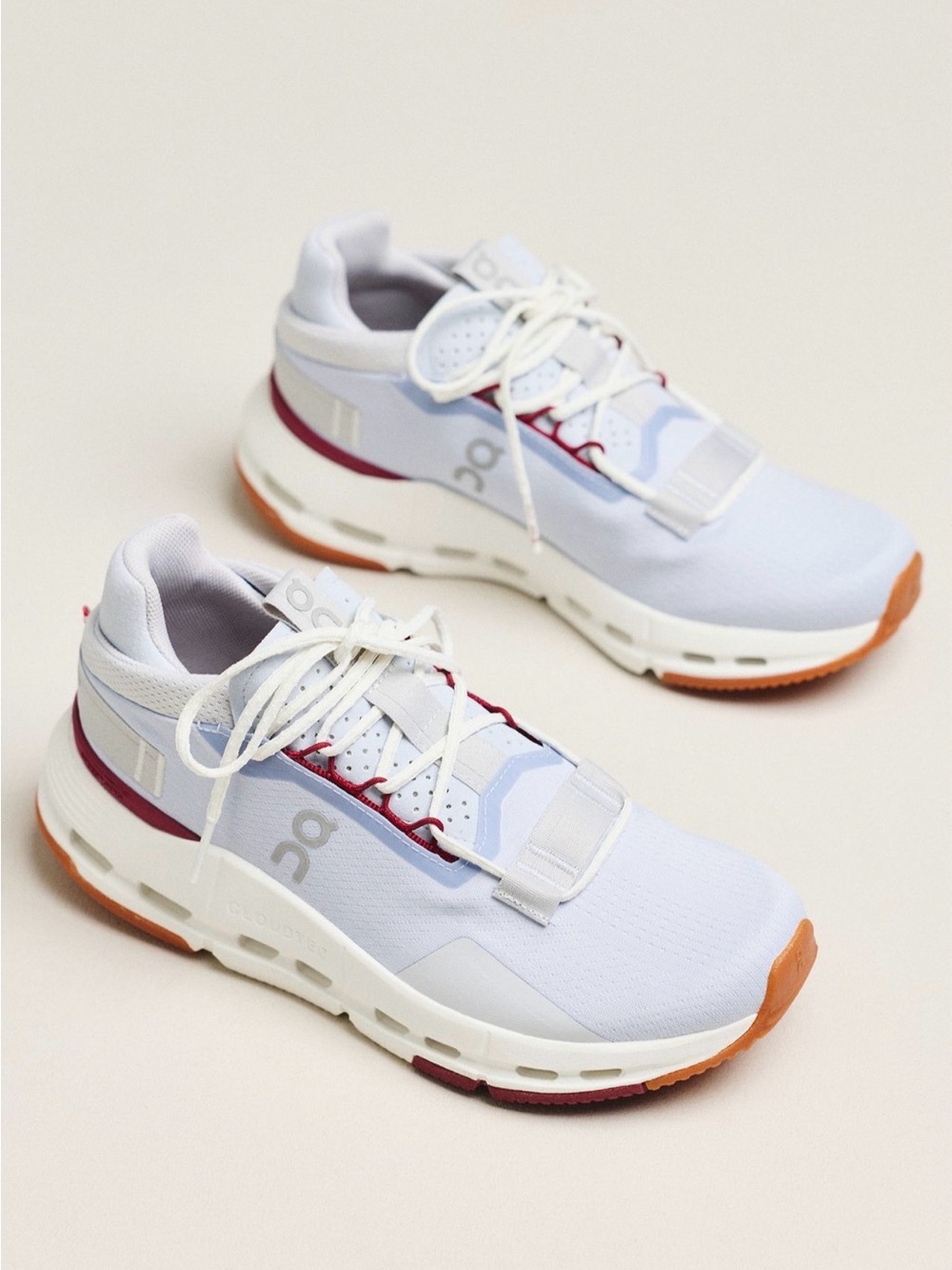 NIB On Cloudnova 2 Women's Sneakers Size 6 Heather Sienna